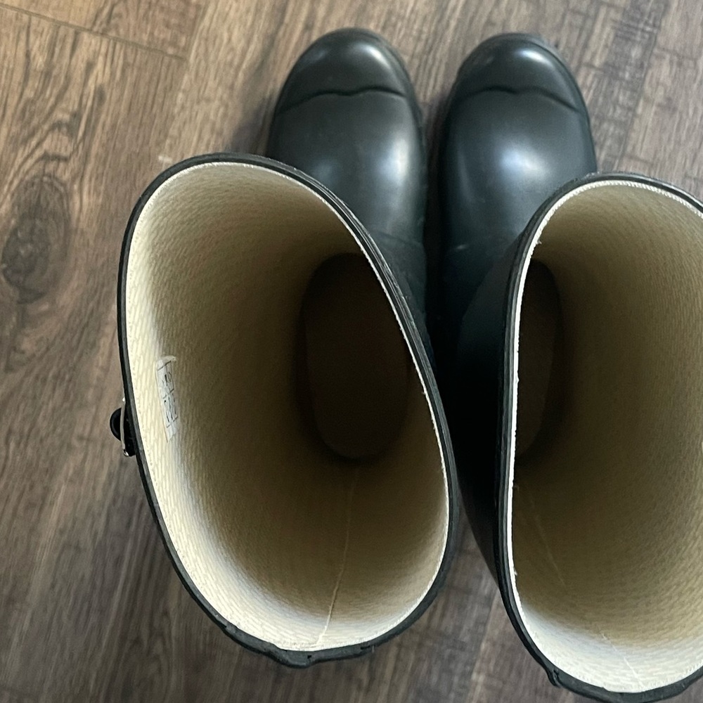 Hunter green 💚 tall original Hunter rain boots - Picture 3 of 9